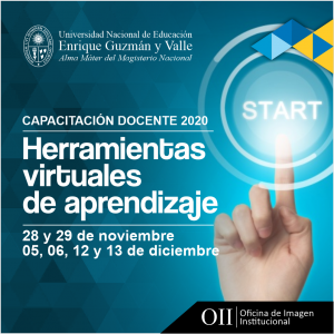 Curso de Capacitación Docente 2020: Herramientas virtuales de aprendizaje