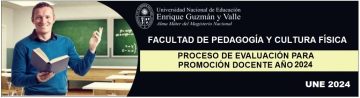 PROCESO DE EVALUACIÓN PARA PROMOCIÓN DE LOS DOCENTES ORDINARIOS - 2024