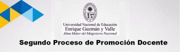 Segundo Proceso de Promoción Docente