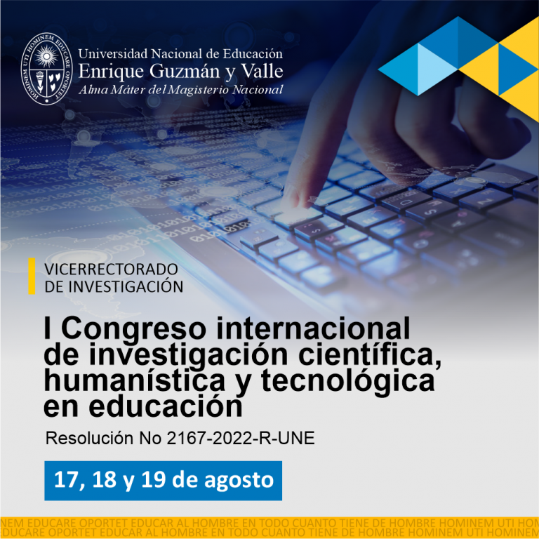 CONGRESO INTERNACIONAL DE INVESTIGACIÓN CIENTÍFICA, HUMANÍSTICA Y ...